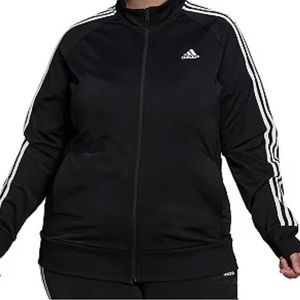Plus size Adidas track jacket